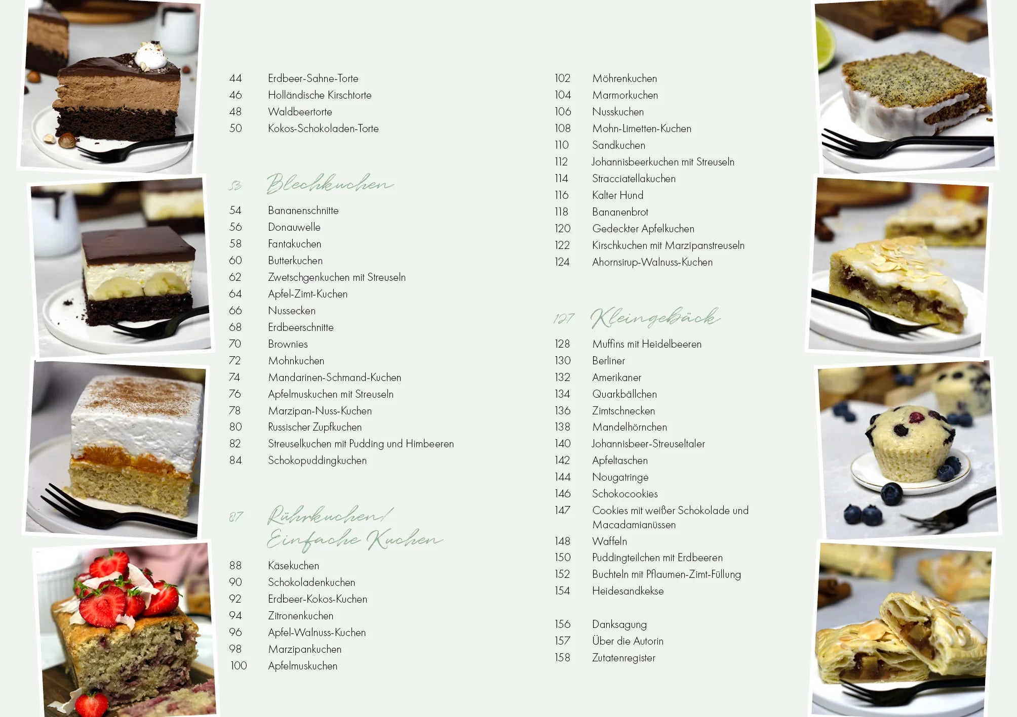 Innenansicht von 'Das vegane Backbuch' - Taschenbuch