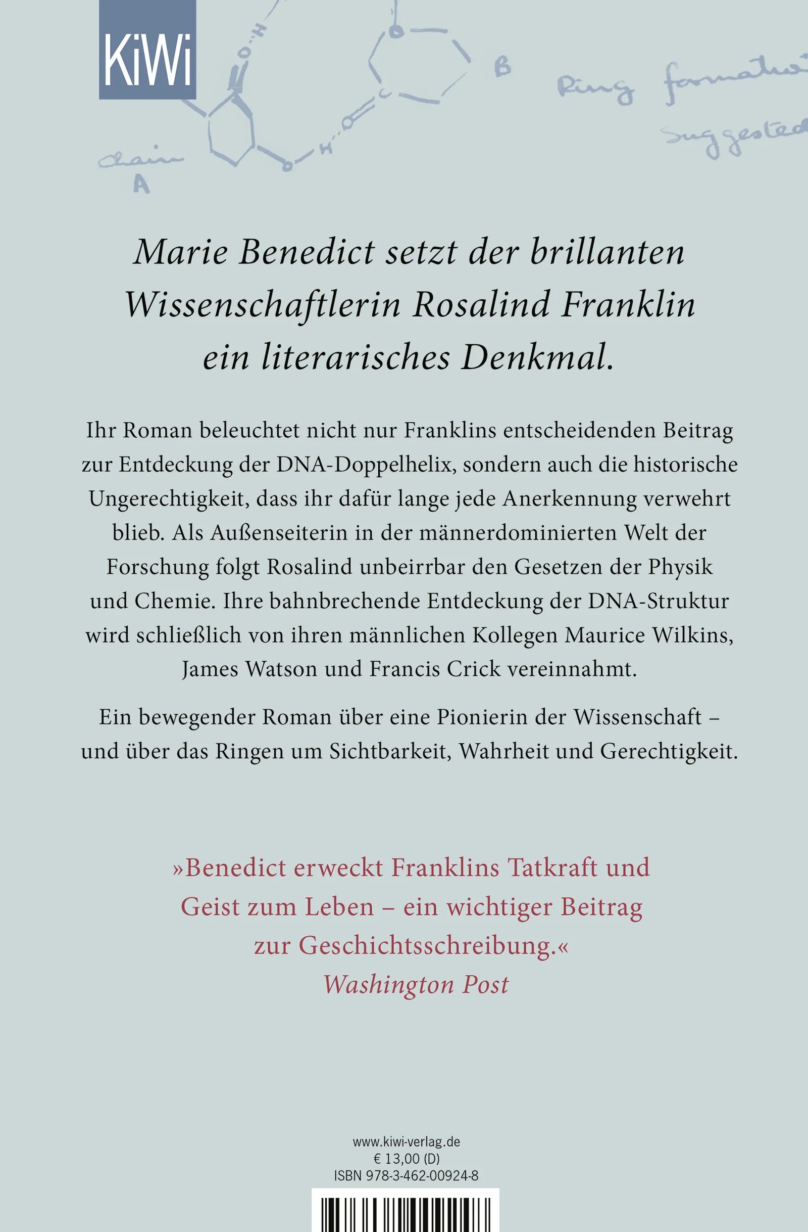 Buchrückseite von 'Das verborgene Genie' mit Klappentext - Taschenbuch