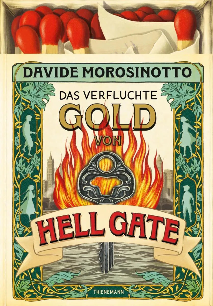 Cover: Das verfluchte Gold von Hell Gate (E-Book) von Davide Morosinotto