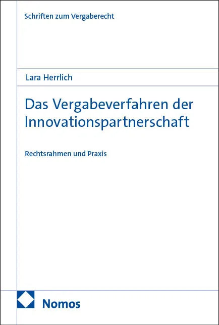 Das Vergabeverfahren der Innovationspartnerschaft