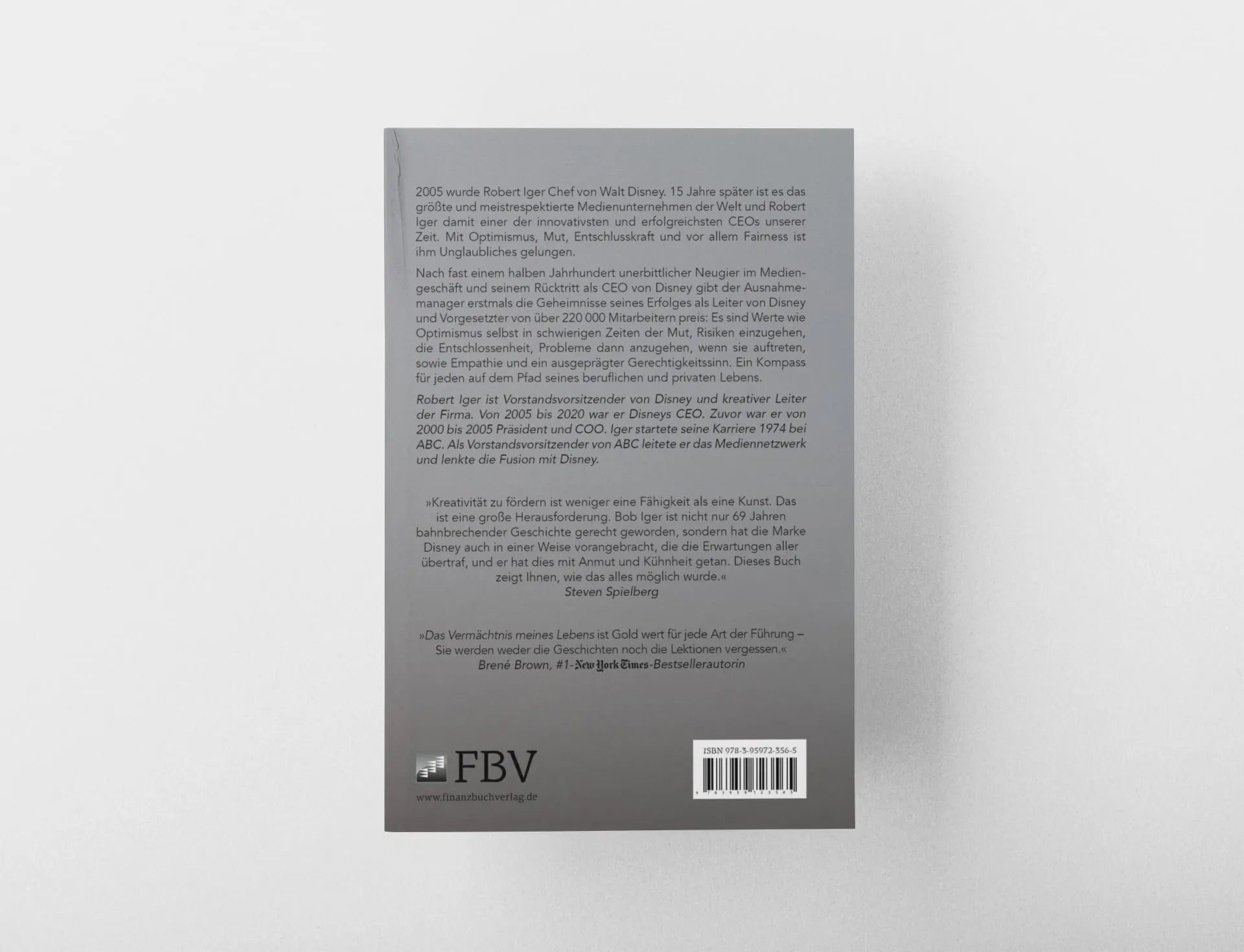 Buchrückseite von 'Das Vermächtnis meines Lebens' mit Klappentext - Gebundene Ausgabe