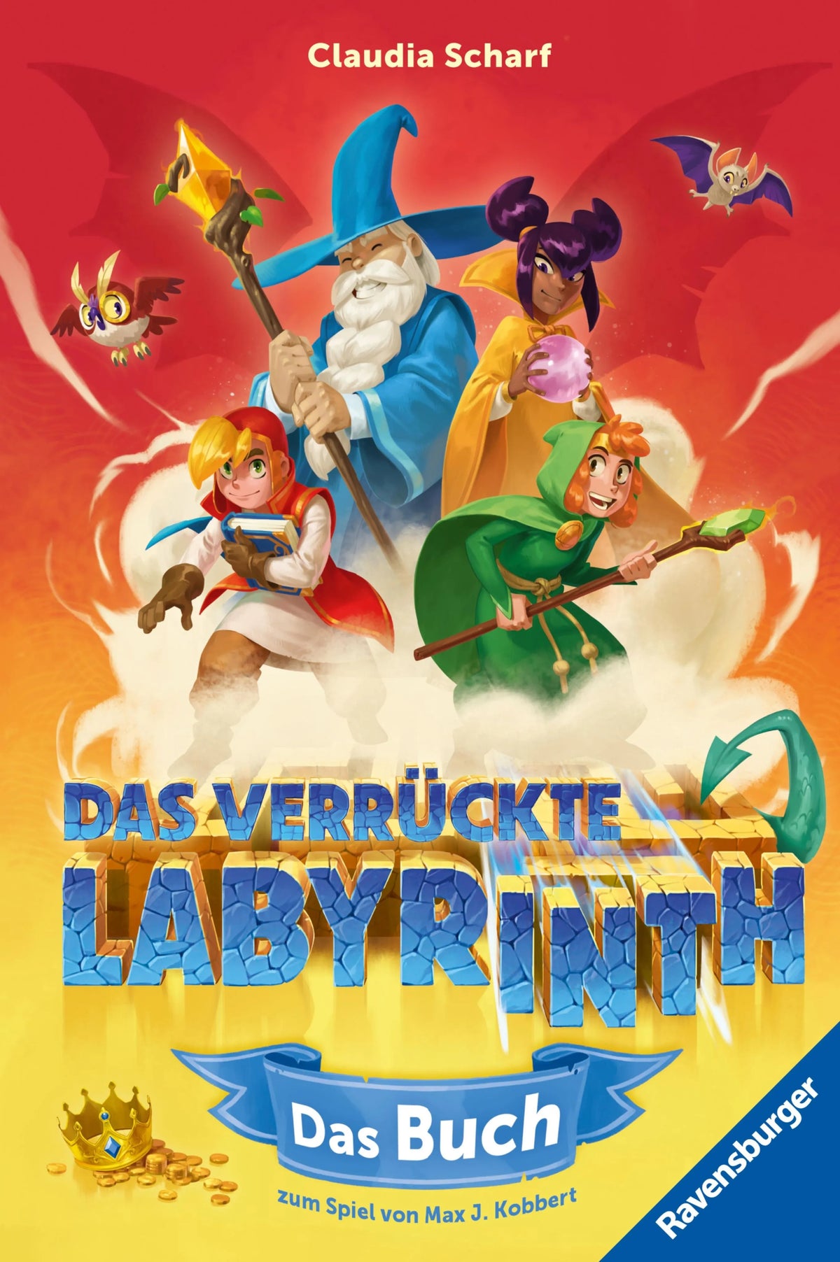 Cover: Das verrückte Labyrinth - Das Buch (E-Book) von Claudia Scharf
