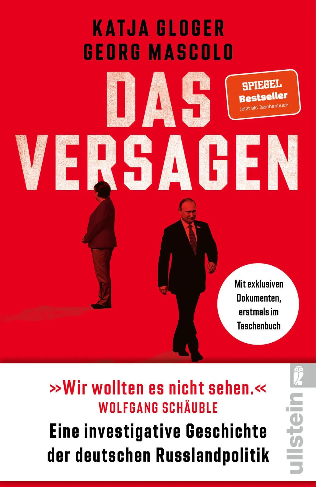 Cover: Das Versagen (Taschenbuch) von Katja Gloger