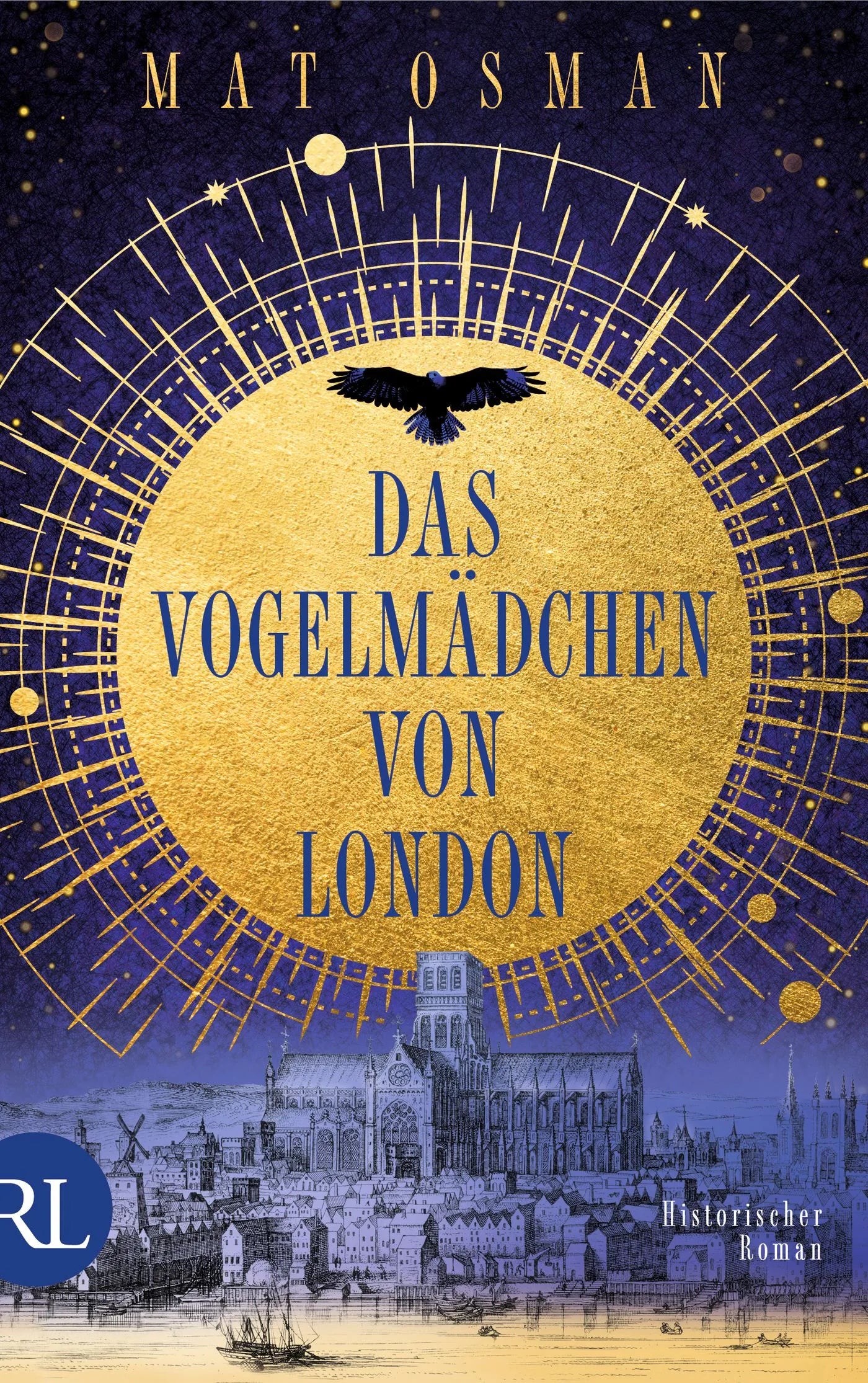 Buchcover von 'Das Vogelmädchen von London' - Gebundene Ausgabe von Mat Osman
