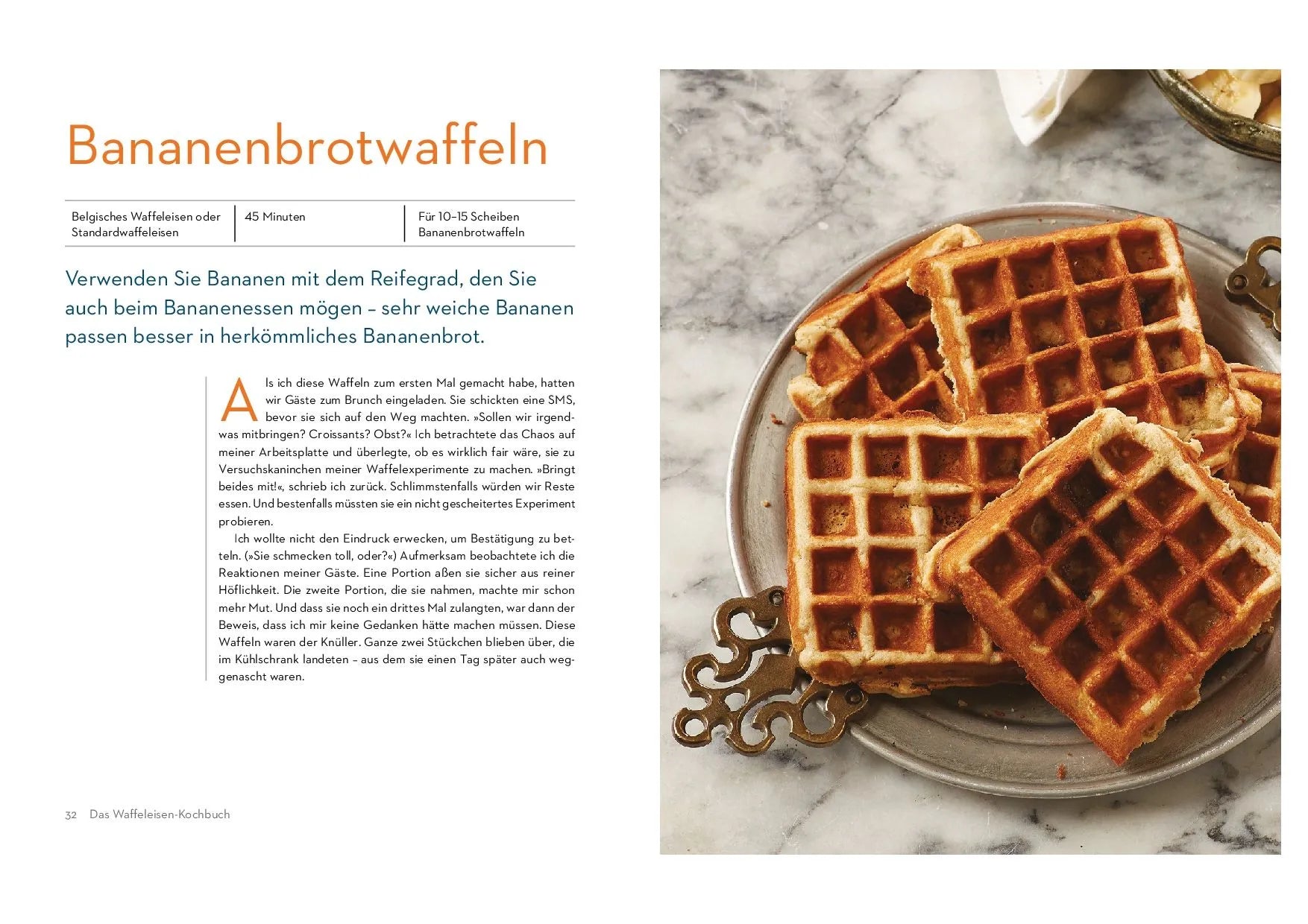 Innenansicht von 'Das Waffeleisen-Kochbuch' - Taschenbuch