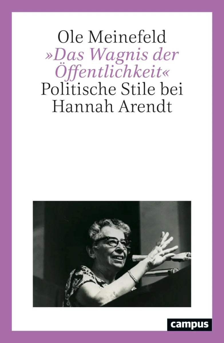 Cover: »Das Wagnis der Öffentlichkeit« (E-Book) von Ole Meinefeld