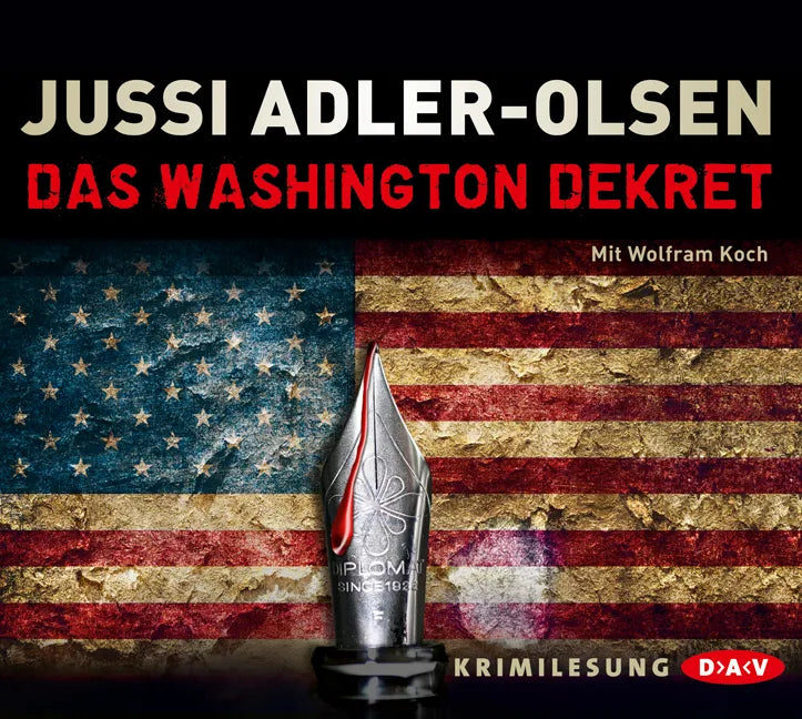 Buchcover von 'Das Washington-Dekret' - Hörbuch (CD) von Jussi Adler-Olsen