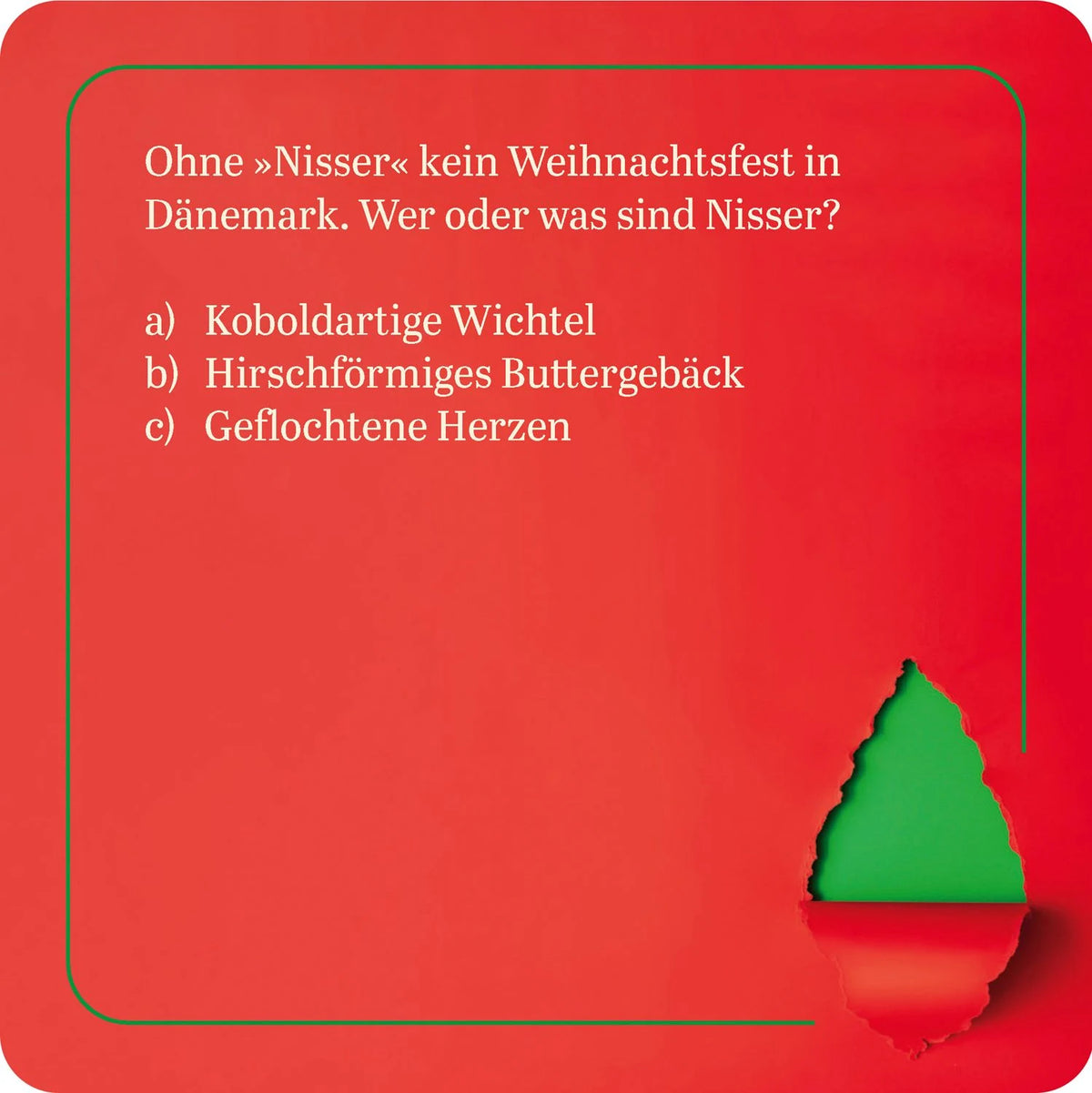 Das Weihnachts-Quiz – Ansicht