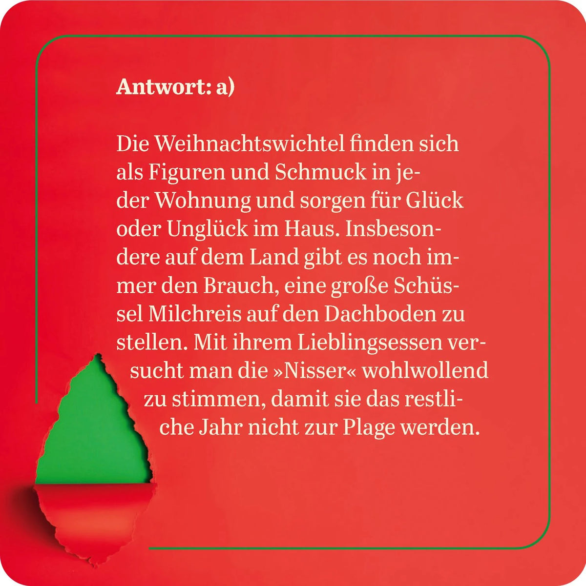 Das Weihnachts-Quiz – Ansicht