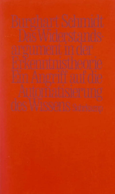 Das Widerstandsargument in der Erkenntnistheorie