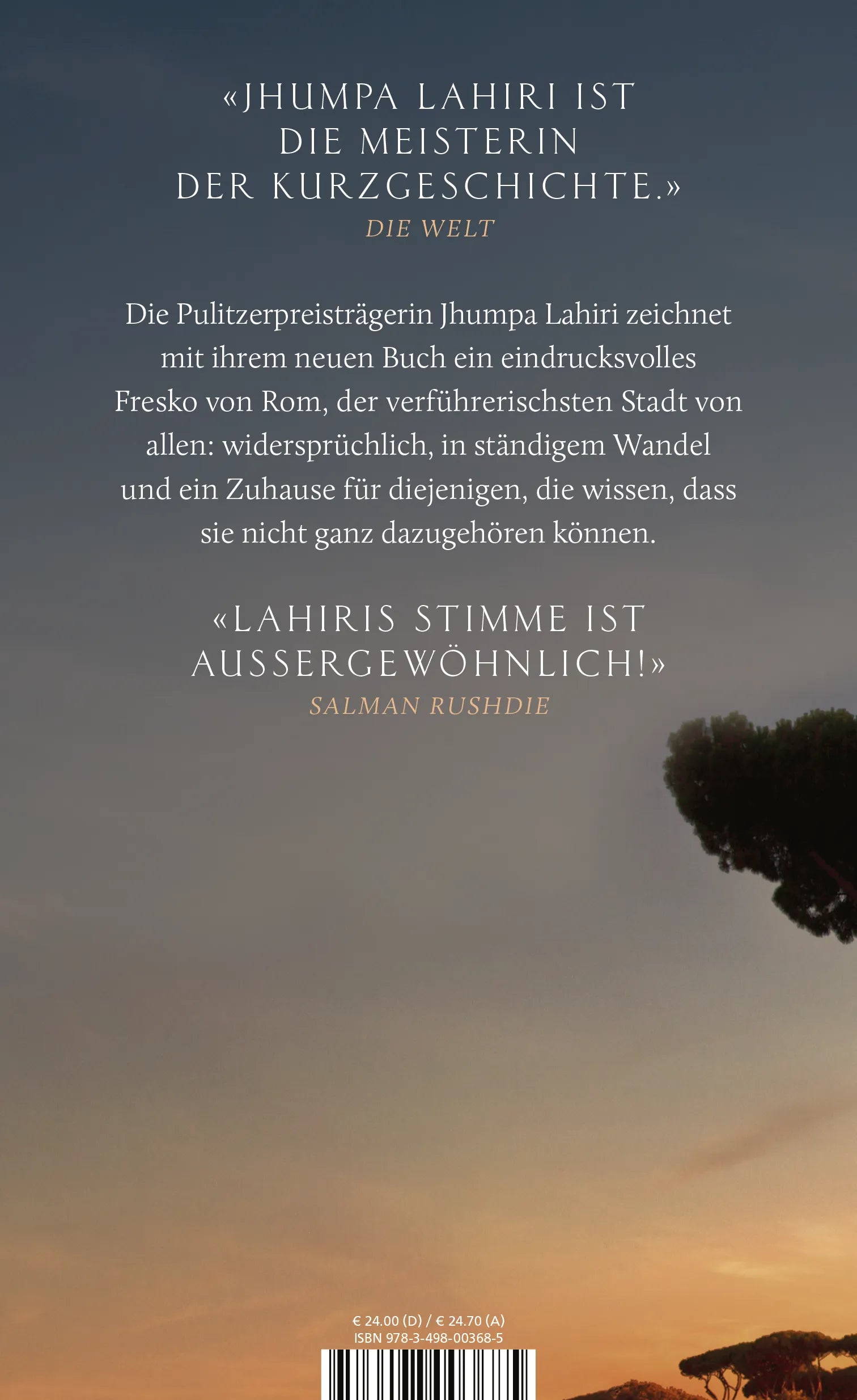 Buchrückseite von 'Das Wiedersehen' mit Klappentext - Gebundene Ausgabe