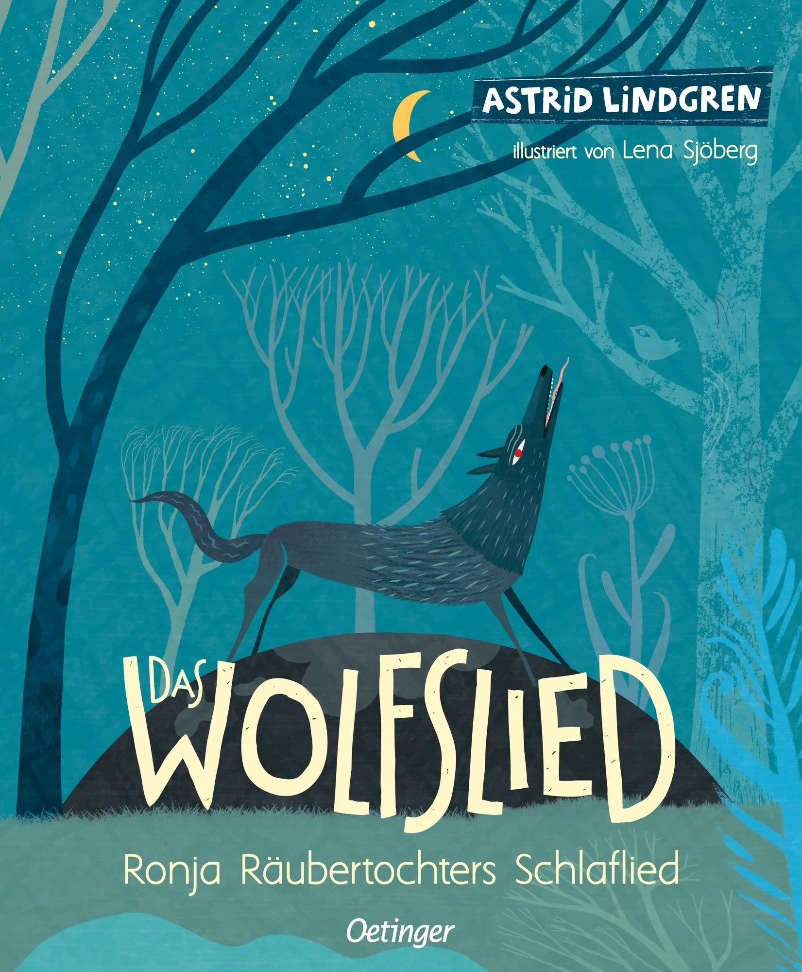 Buchcover von 'Das Wolfslied' - Gebundene Ausgabe von Astrid Lindgren
