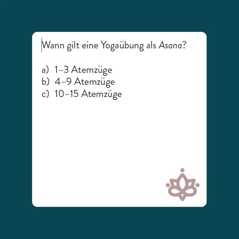 Das Yoga-Quiz – Ansicht