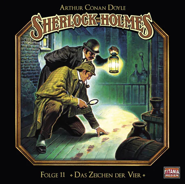 Buchcover von 'Das Zeichen der Vier' - Hörbuch (CD) von Sir Arthur Conan Doyle