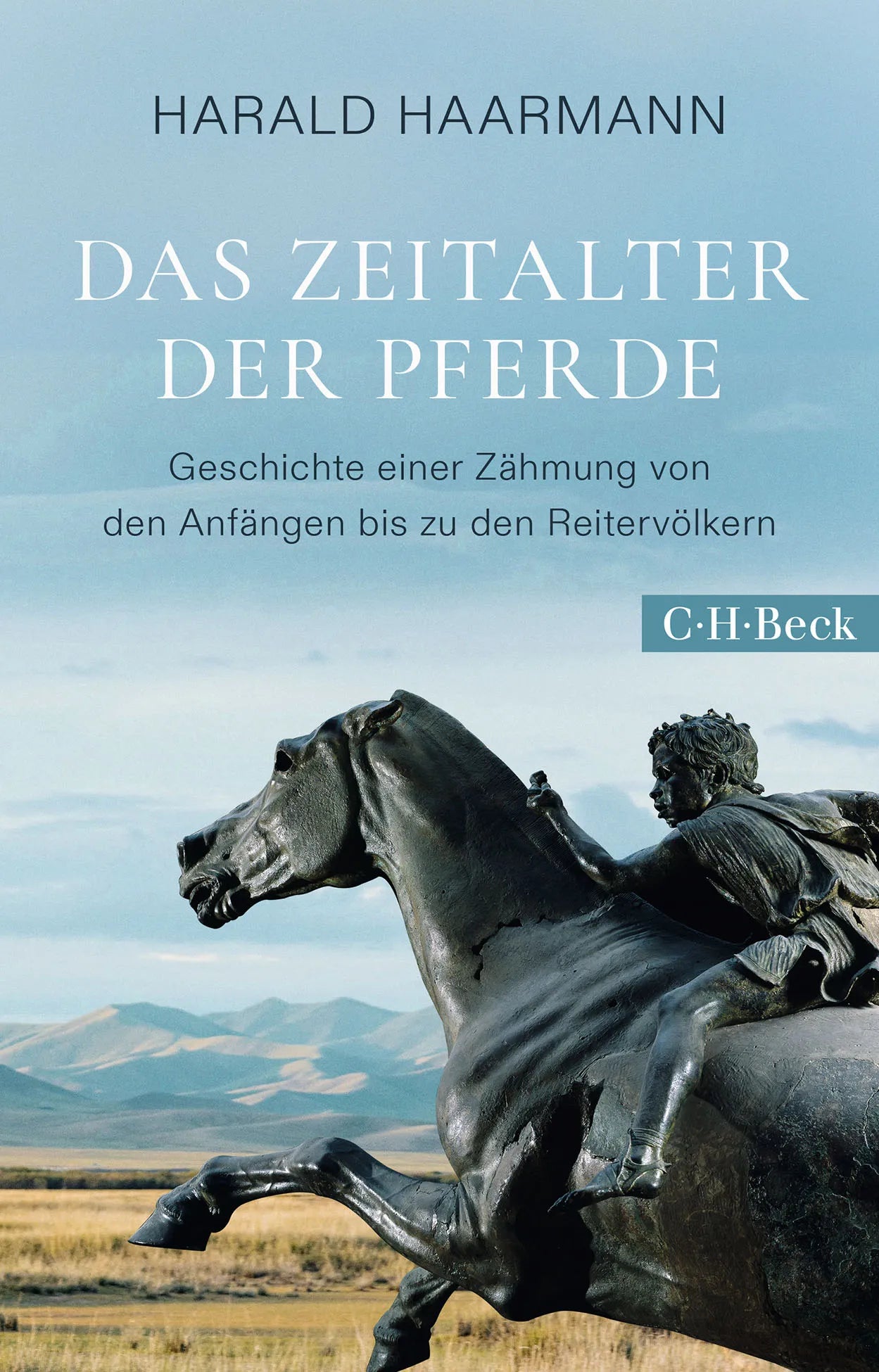 Cover: Das Zeitalter der Pferde (Hardcover) von Harald Haarmann