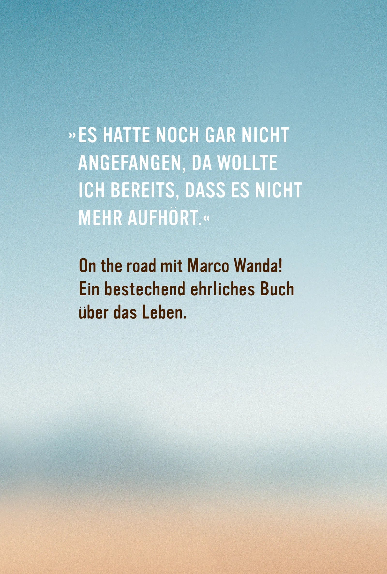 Abbildung von 'Dass es uns überhaupt gegeben hat'
