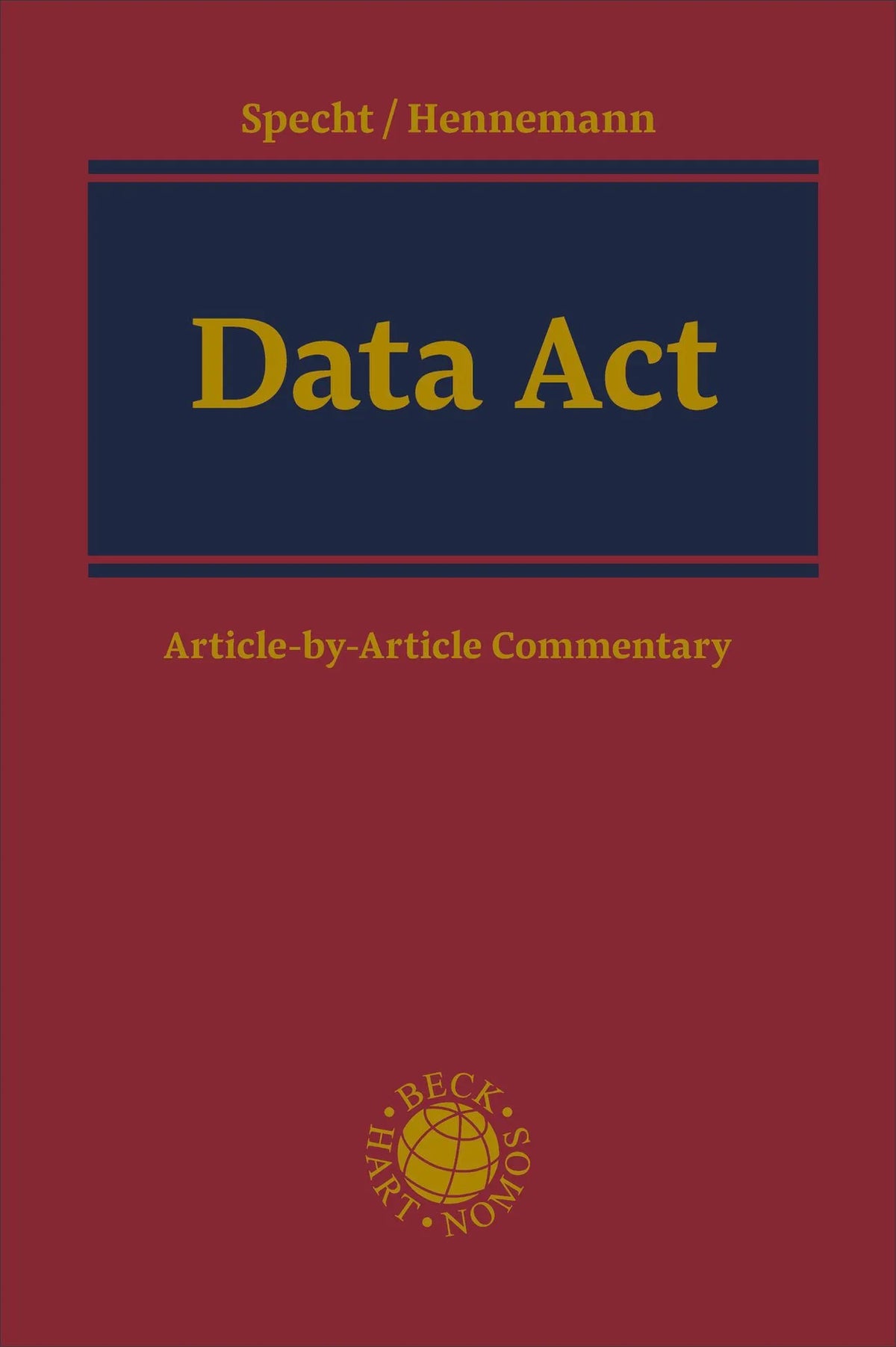 Cover: Data Act (Hardcover)