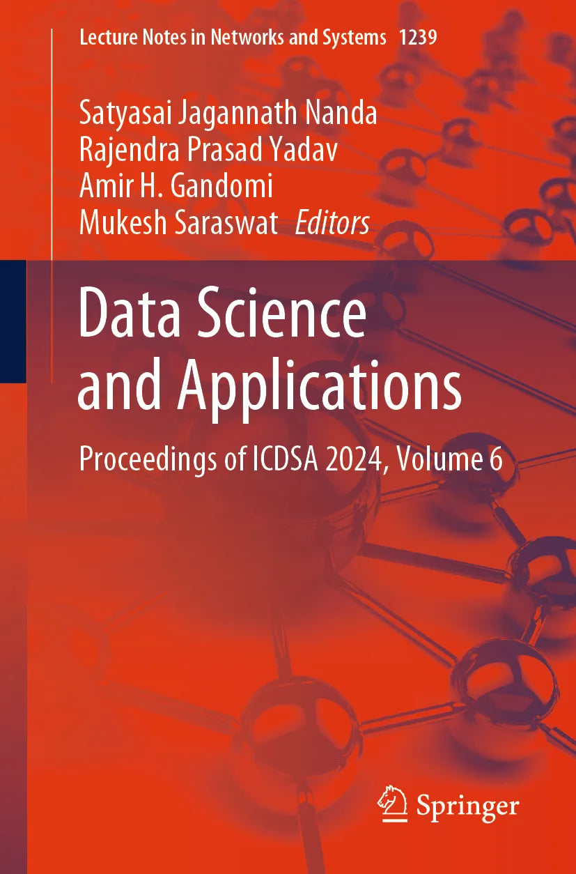 Cover: Data Science and Applications (E-Book)