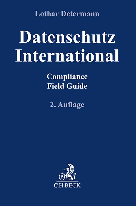 Buchcover von 'Datenschutz International' - Taschenbuch von Lothar Determann