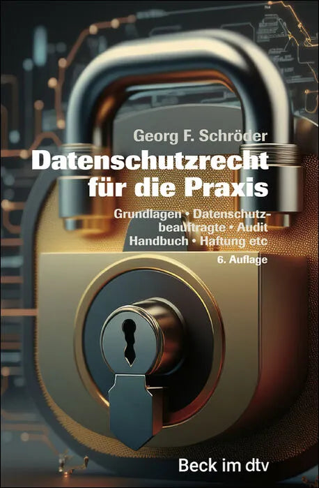Buchcover von 'Datenschutzrecht für die Praxis' - Taschenbuch von Georg F. Schröder