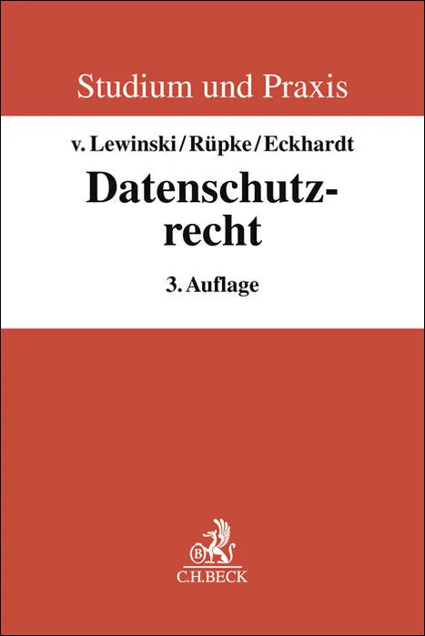 Buchcover von 'Datenschutzrecht' - Taschenbuch von Kai Lewinski