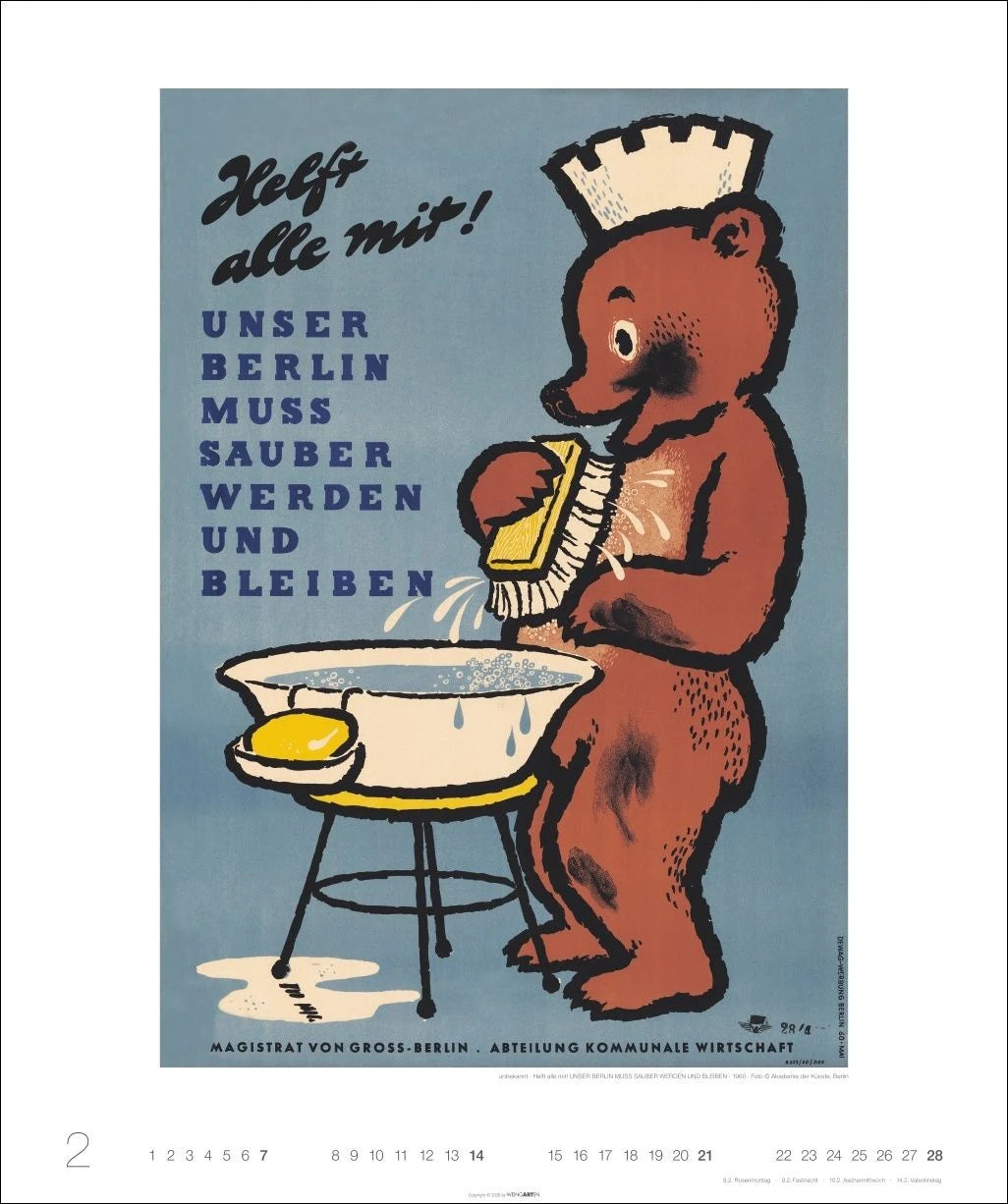 DDR-Plakate Edition Kalender 2027 – Ansicht