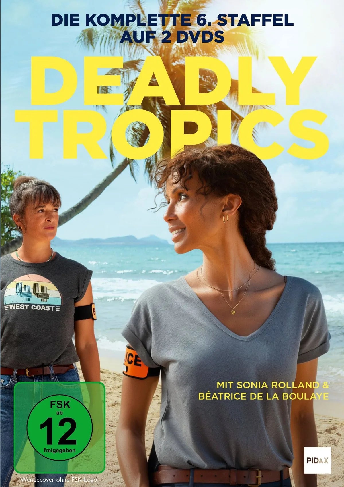 DVD-Cover: Deadly Tropics, Staffel 6 (Tropiques criminels). Regie: Julien Seri