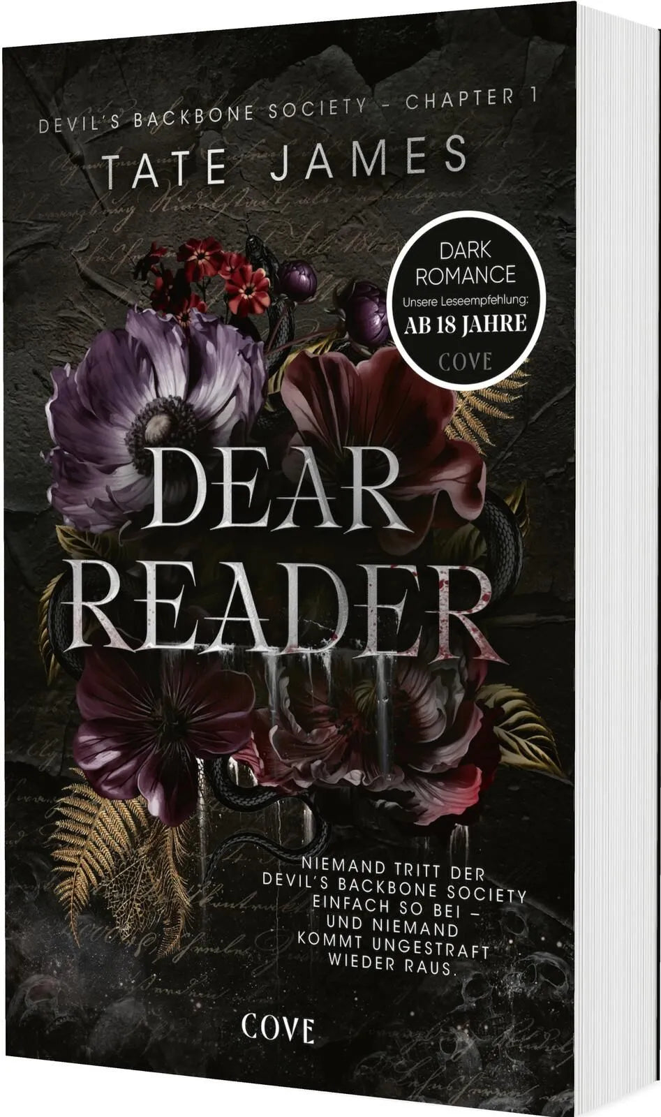 Cover: Dear Reader (Paperback) von Tate James