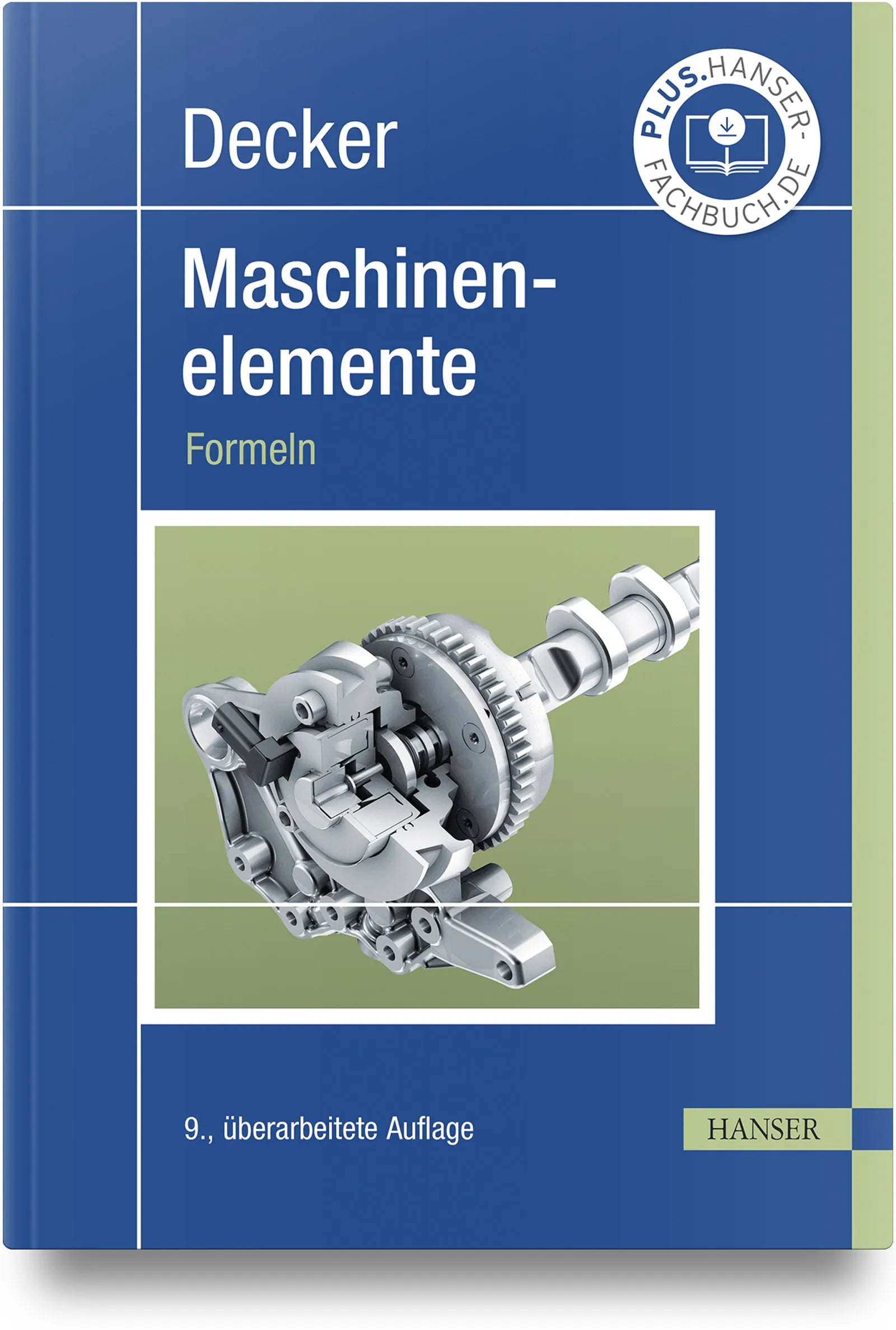 Buchcover von 'Decker Maschinenelemente' - Gebundene Ausgabe von Karlheinz Kabus