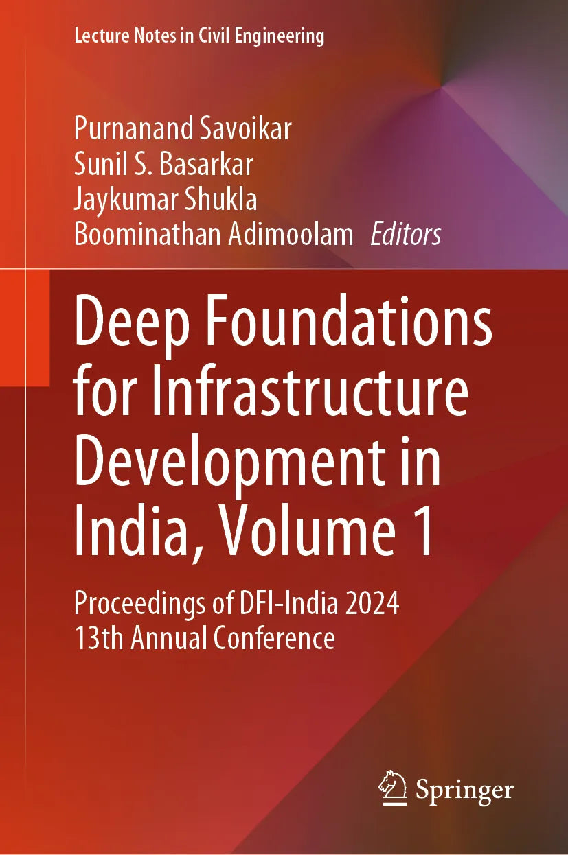 Cover: Deep Foundations for Infrastructure Development in India, Volume 1 (E-Book)