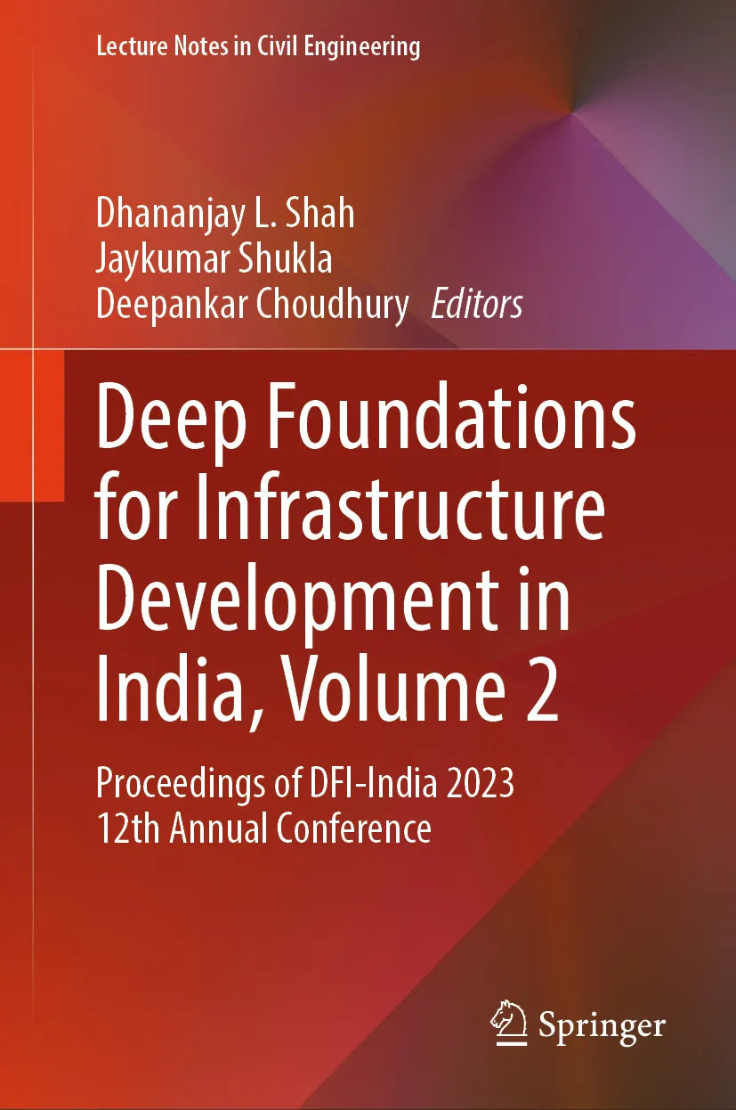Cover: Deep Foundations for Infrastructure Development in India, Volume 2 (E-Book)
