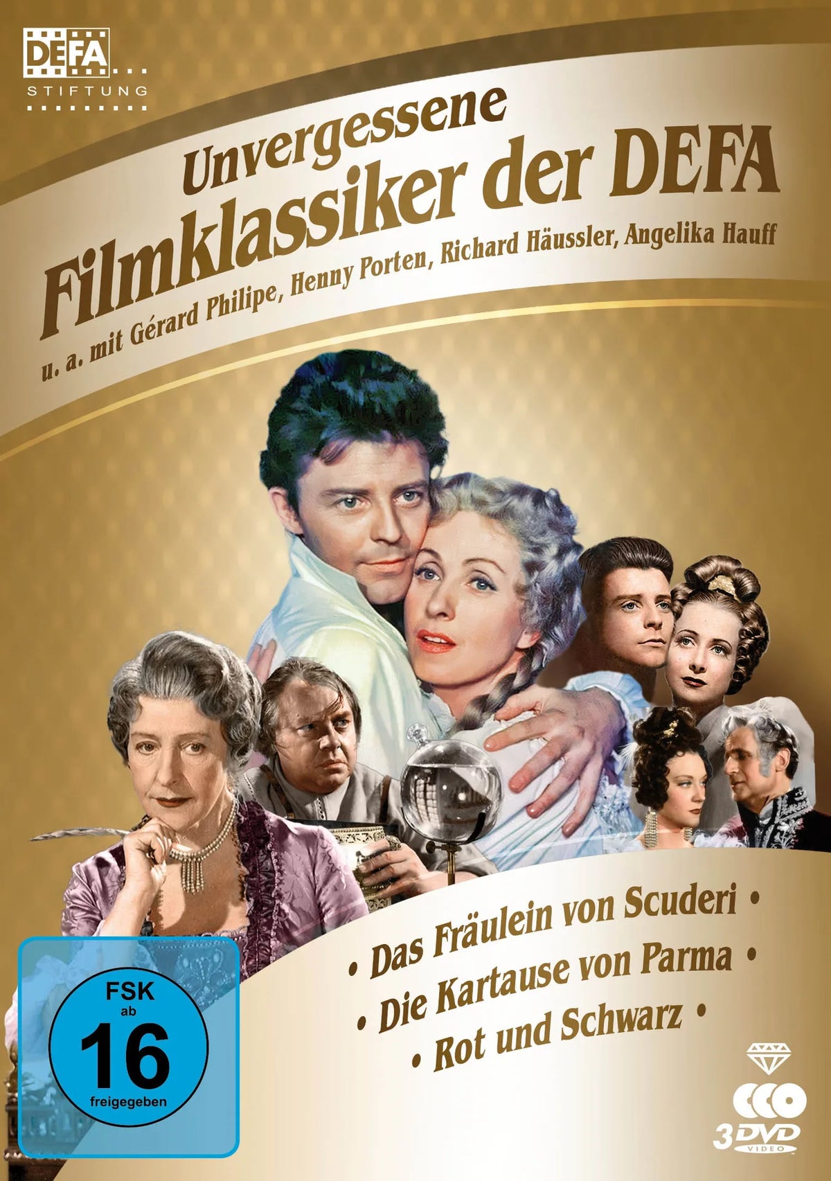 DVD-Cover: DEFA-Klassiker-Box. Regie: Eugen York