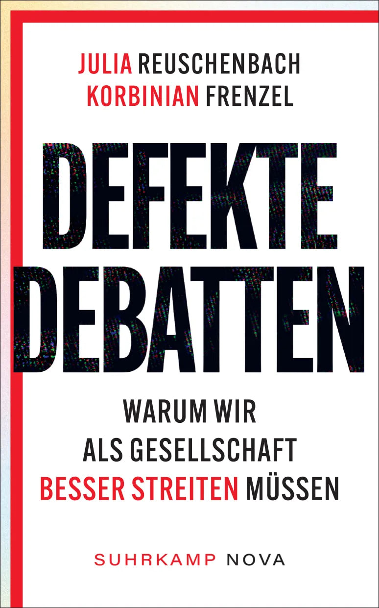 Buchcover von 'Defekte Debatten' - Gebundene Ausgabe von Julia Reuschenbach