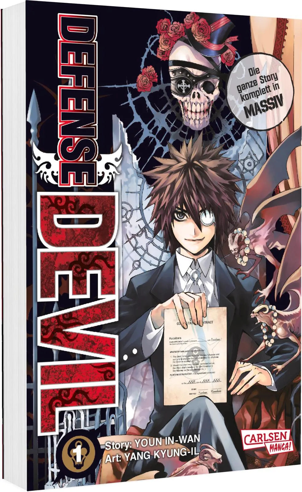 Buchcover von 'Defense Devil Massiv 1' - Taschenbuch von Youn In-Wan