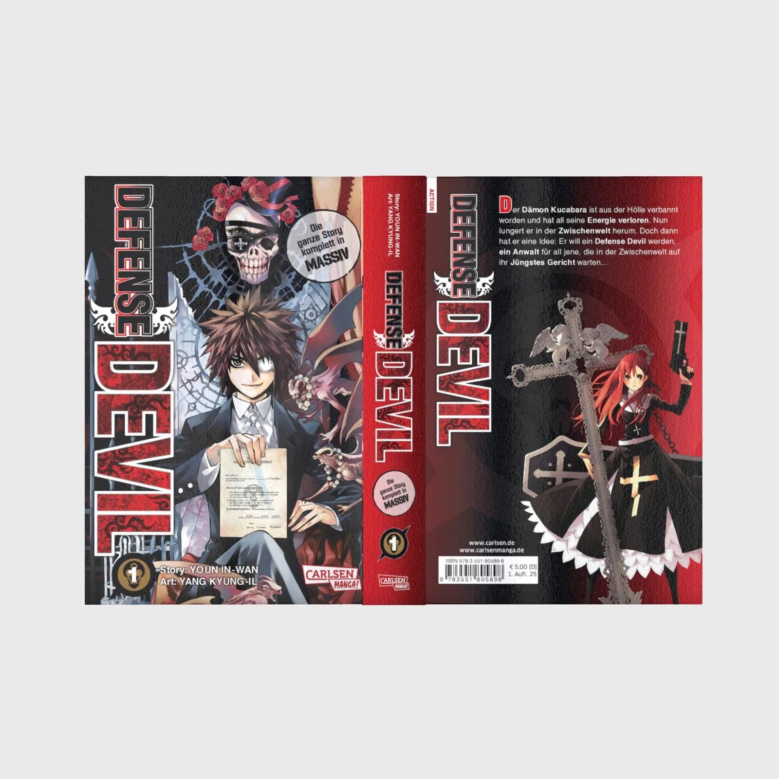 Produktansicht: Defense Devil Massiv 1 (Taschenbuch)