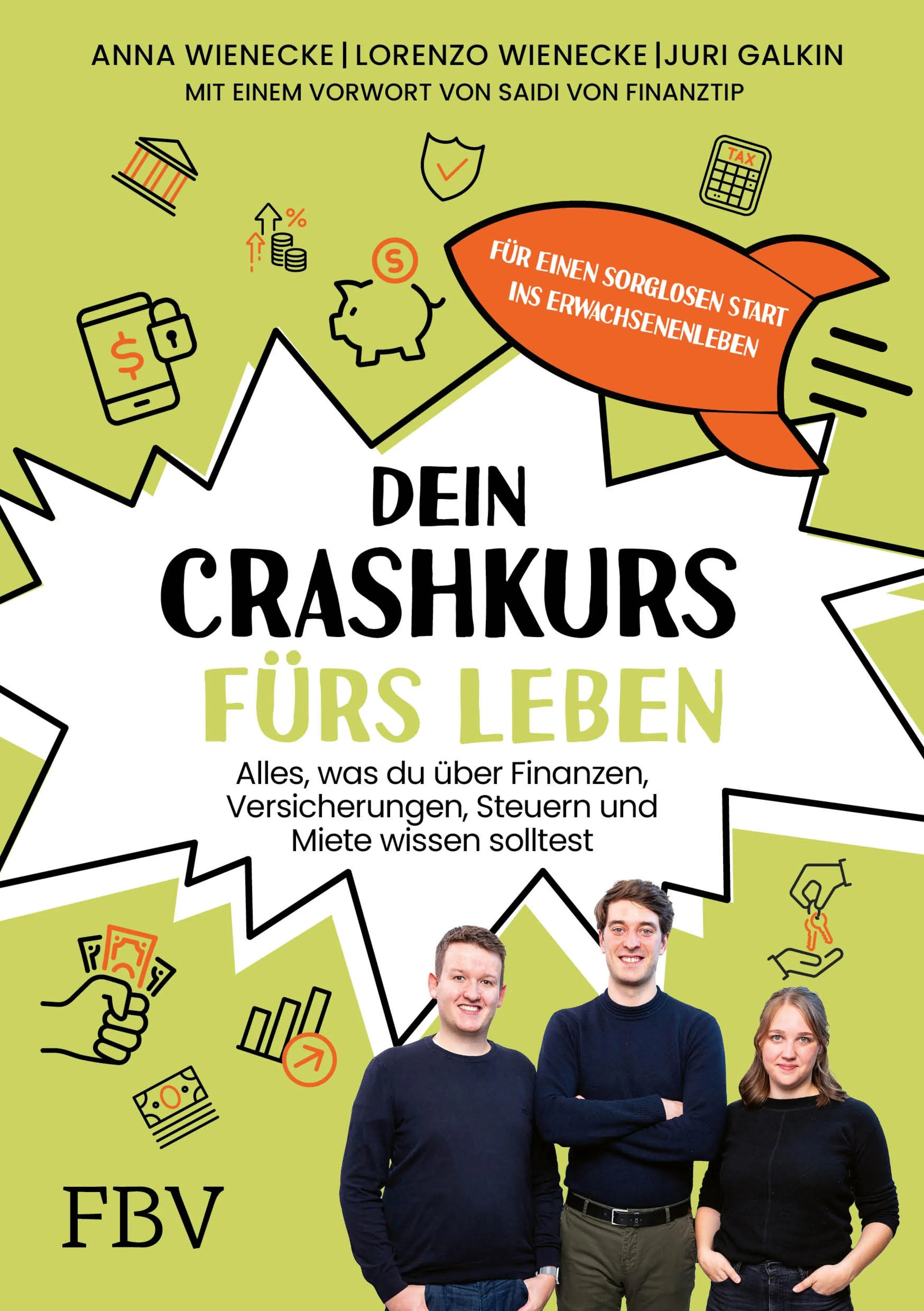 Cover: Dein Crashkurs fürs Leben (E-Book) von Lorenzo Wienecke