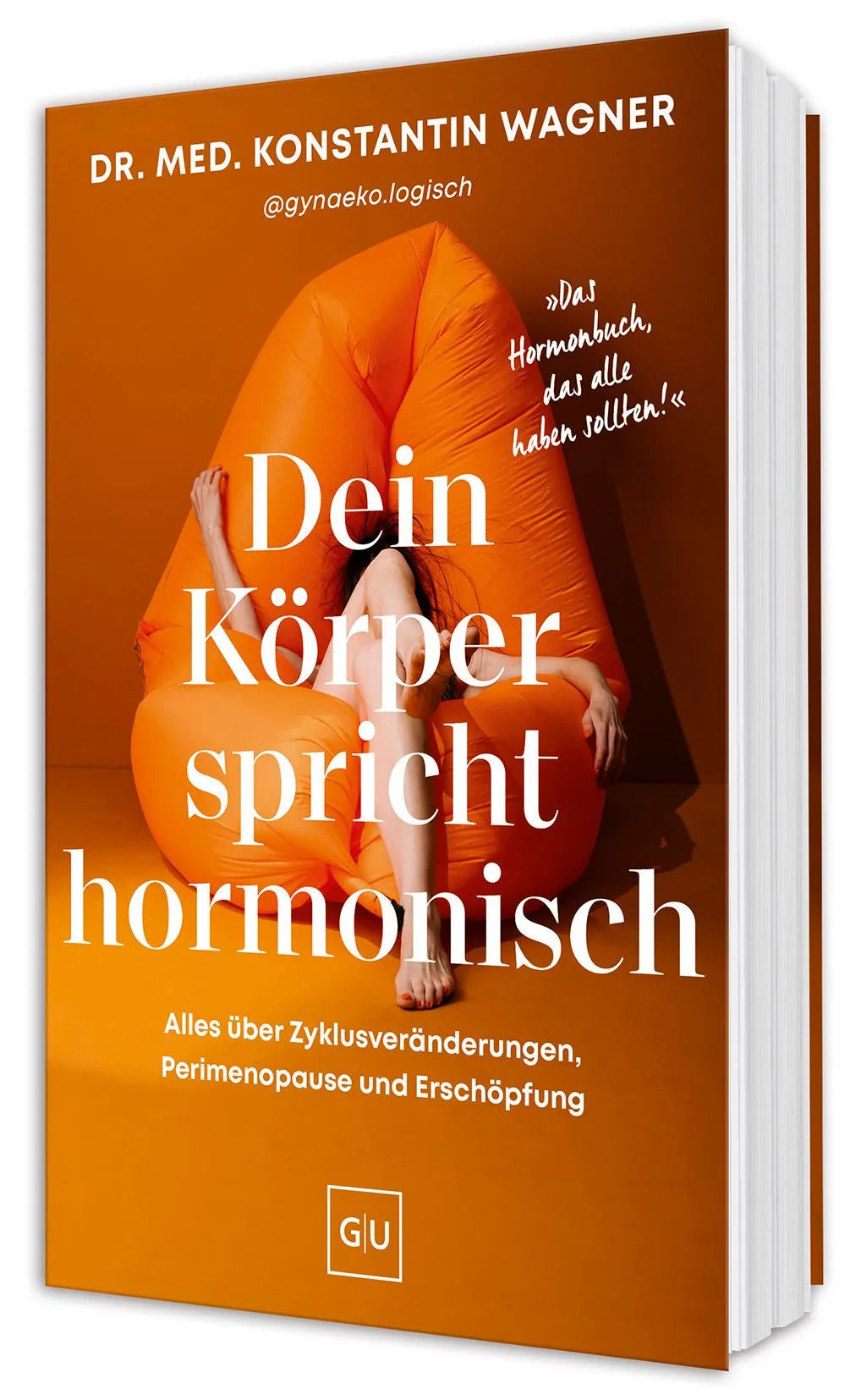 Cover: Dein Körper spricht hormonisch (Hardcover) von Konstantin Wagner