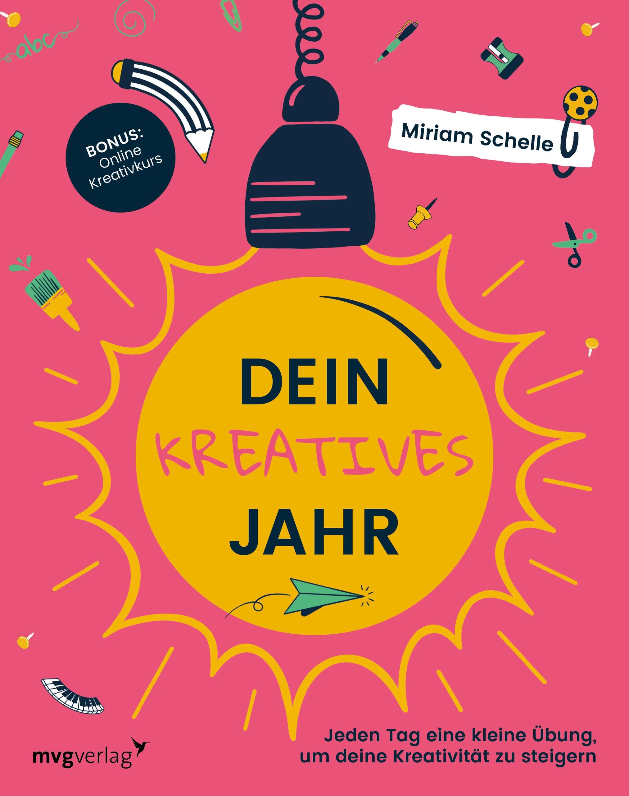 Buchcover von 'Dein kreatives Jahr' - Taschenbuch von Miriam Schelle