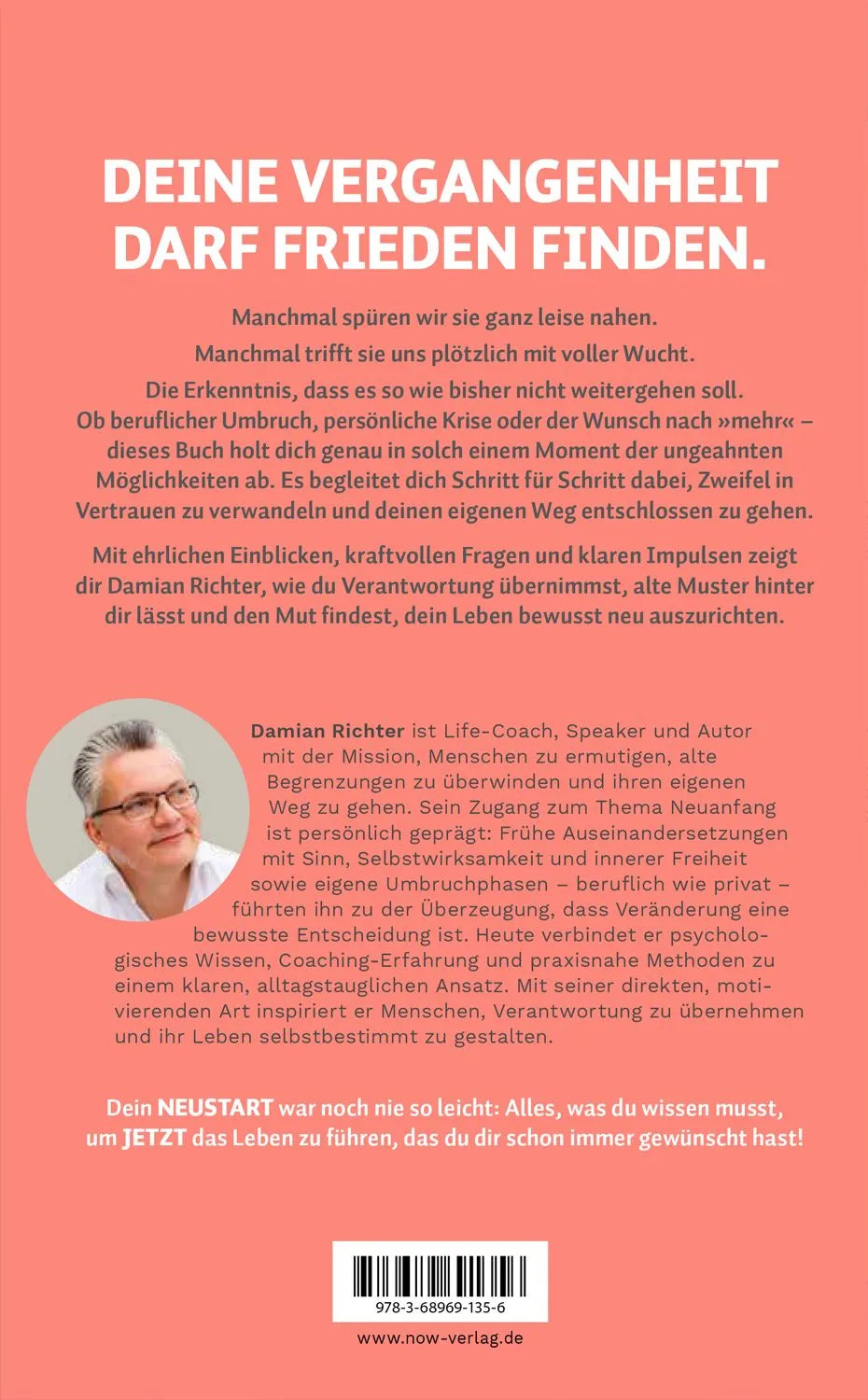 Rückseite: Dein Neustart beginnt jetzt (Taschenbuch)