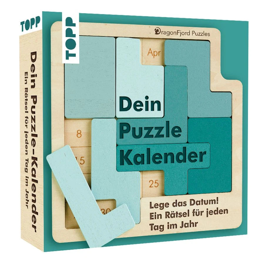Kinderpuzzle: Dein Puzzle-Kalender. Lege das Datum – ein Rätsel für jeden Tag im Jahr