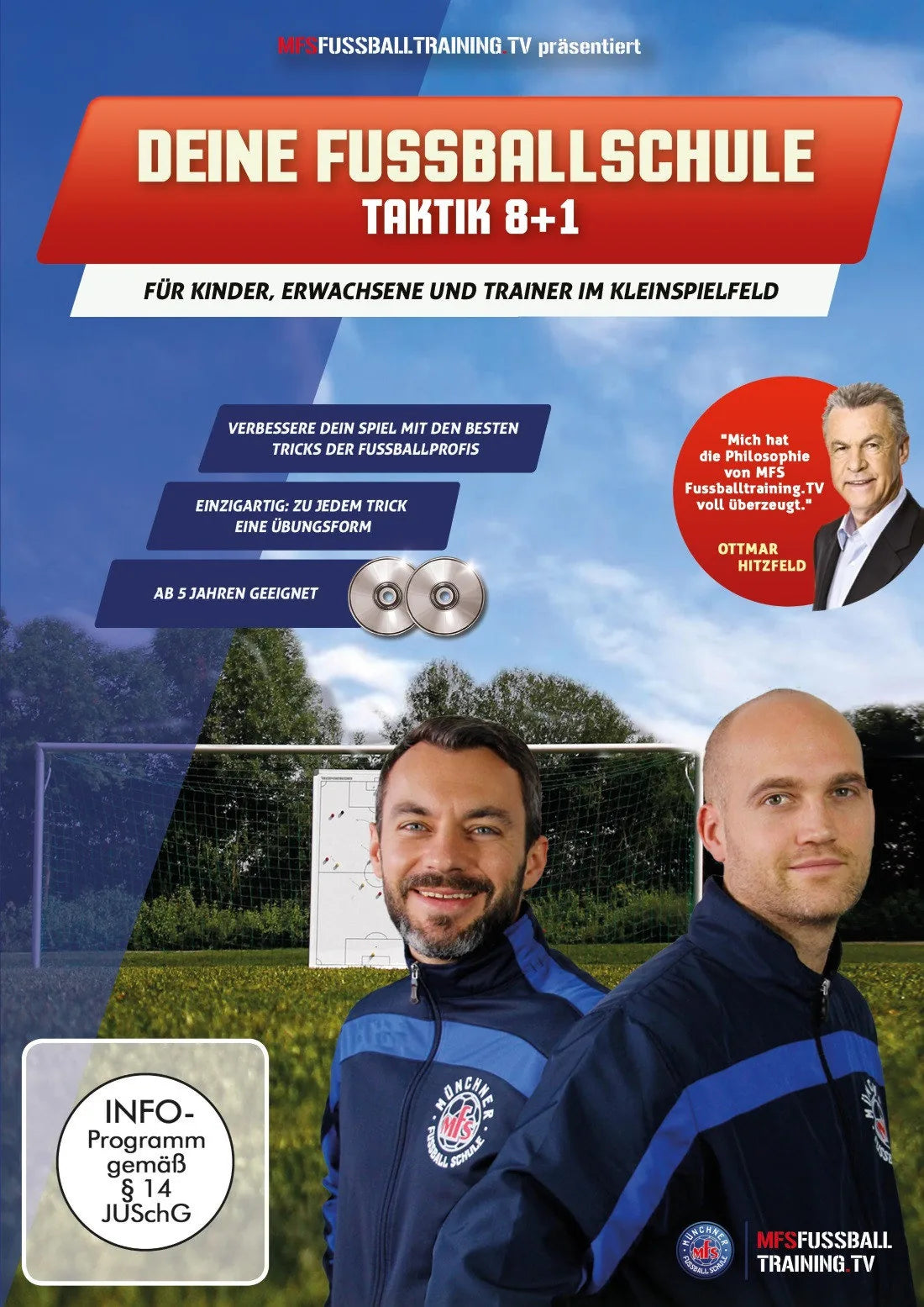 Deine Fussballschule - Taktik 8+1  [2 DVDs] - DVD