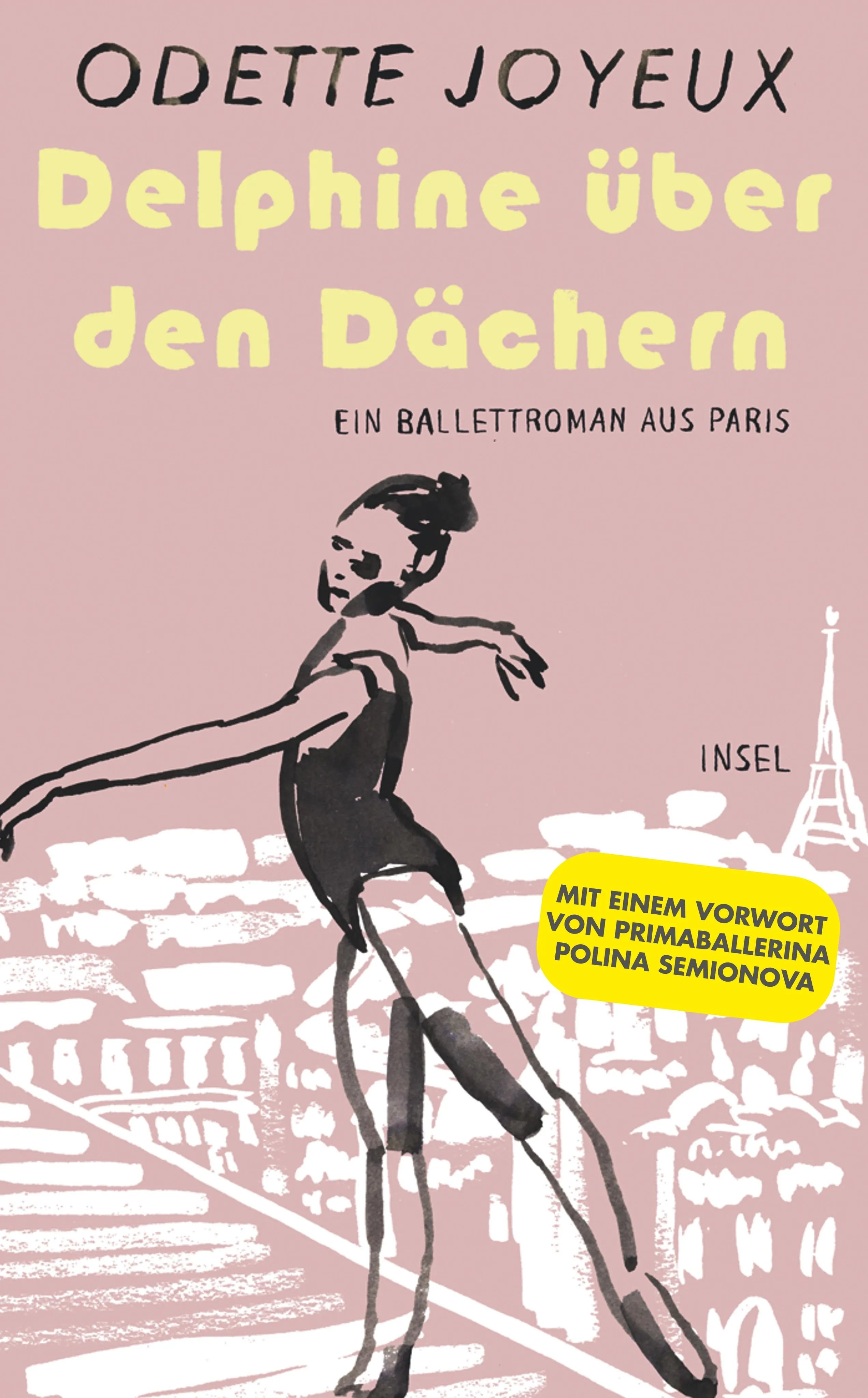 Buchcover von 'Delphine über den Dächern' - Gebundene Ausgabe von Odette Joyeux
