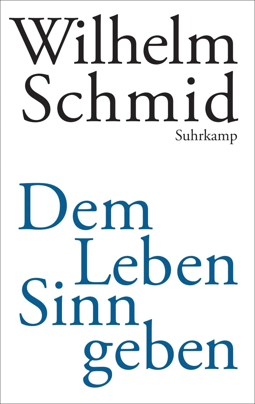 Buchcover von 'Dem Leben Sinn geben' - Gebundene Ausgabe von Wilhelm Schmid