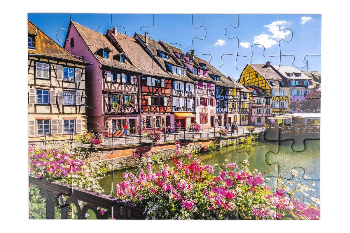 Demenz-Puzzle: Colmar. Das Demenz-Puzzle-Spiel mit 35 Puzzle-Teilen im XXL-Format. – Ansicht