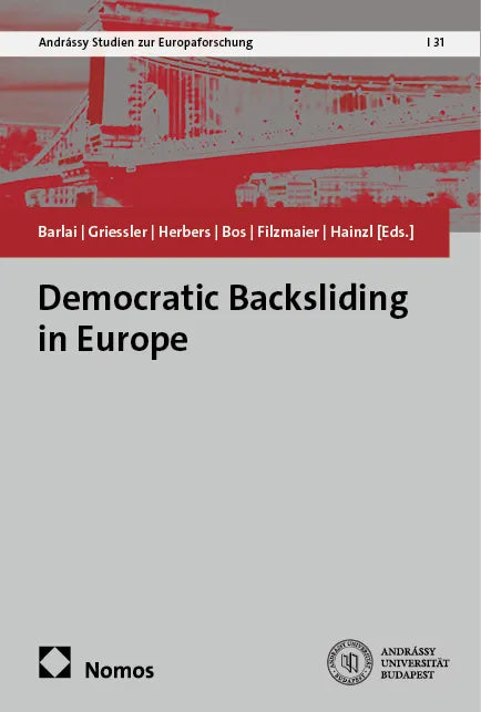Cover: Democratic Backsliding in Europe (E-Book)