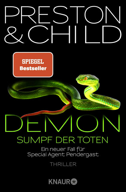 Buchcover von 'Demon - Sumpf der Toten' - Taschenbuch von Douglas Preston