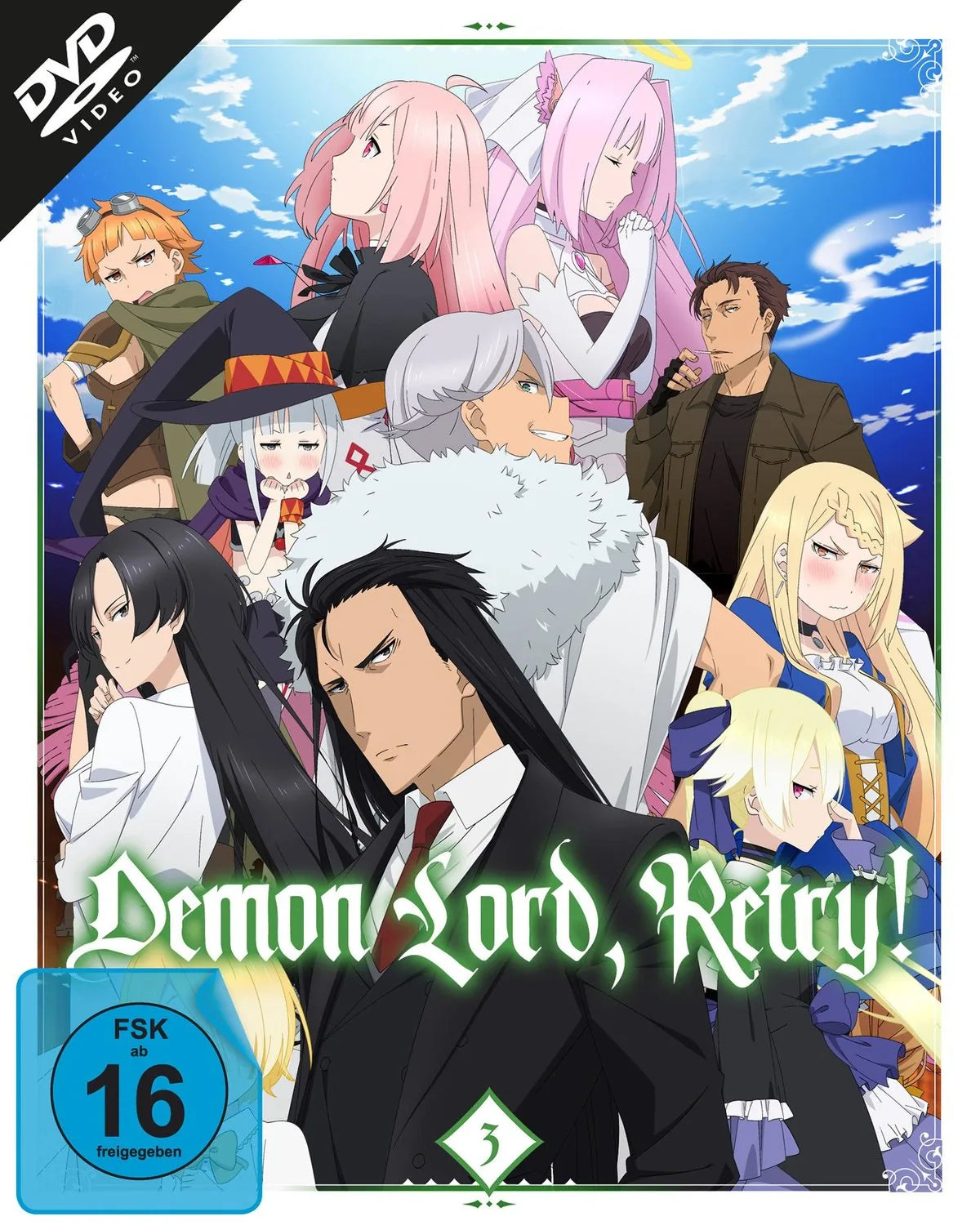 Demon Lord, Retry! - Vol.3 (Ep. 9-12) - DVD
