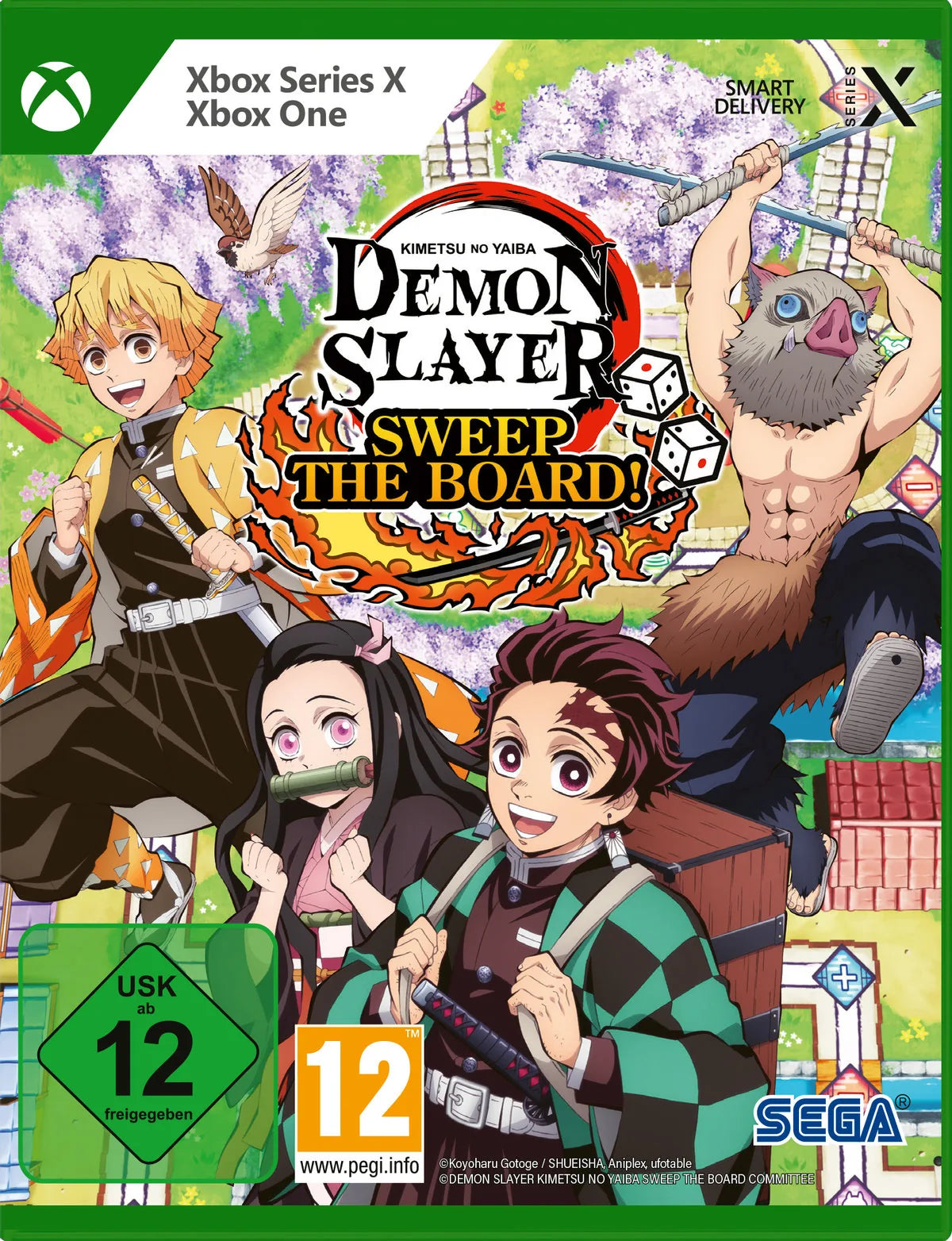 Demon Slayer - Kimetsu no Yaiba: Sweep the Board - Xbox Series X