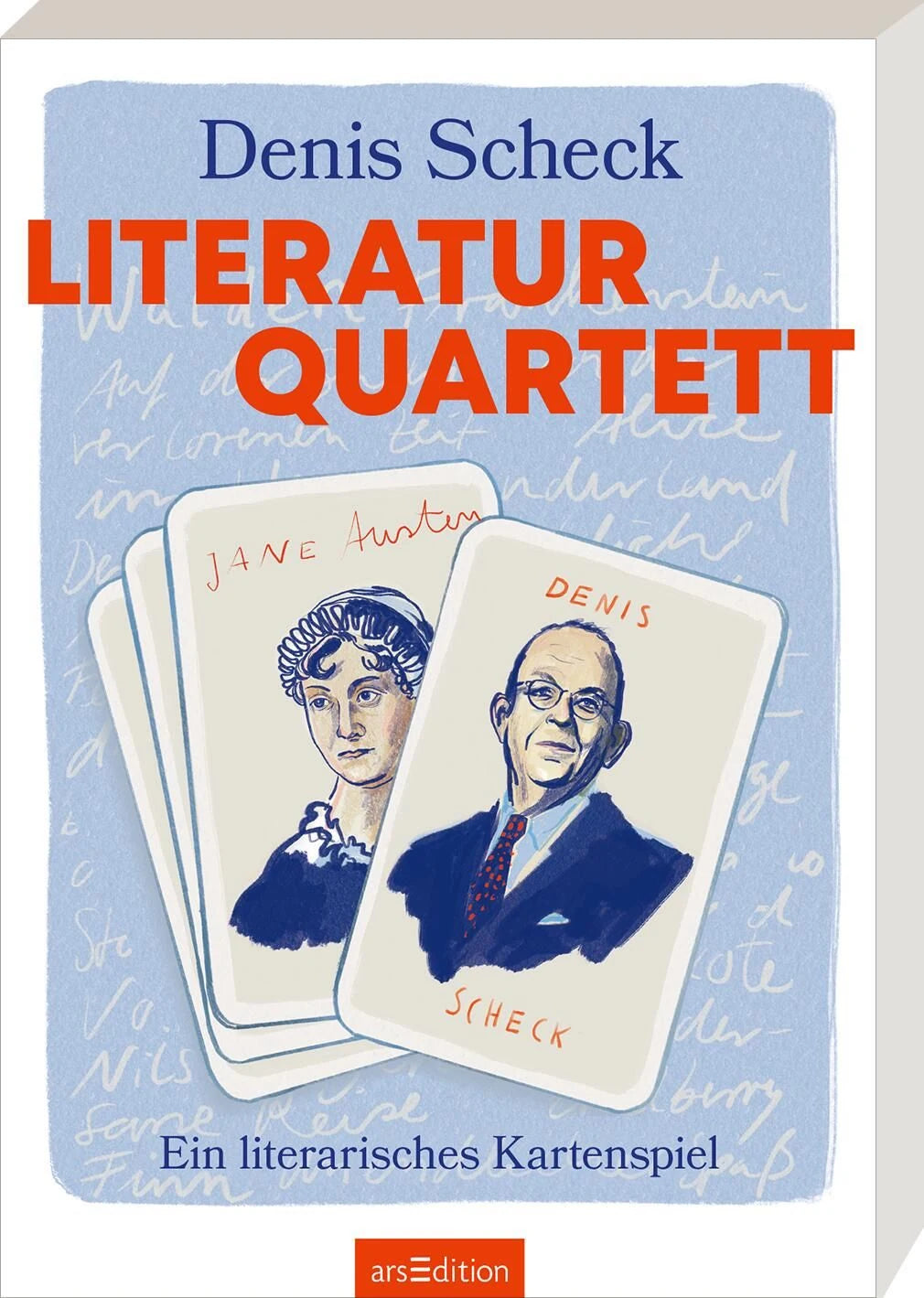 Kartenspiel: Denis Scheck Literatur-Quartett