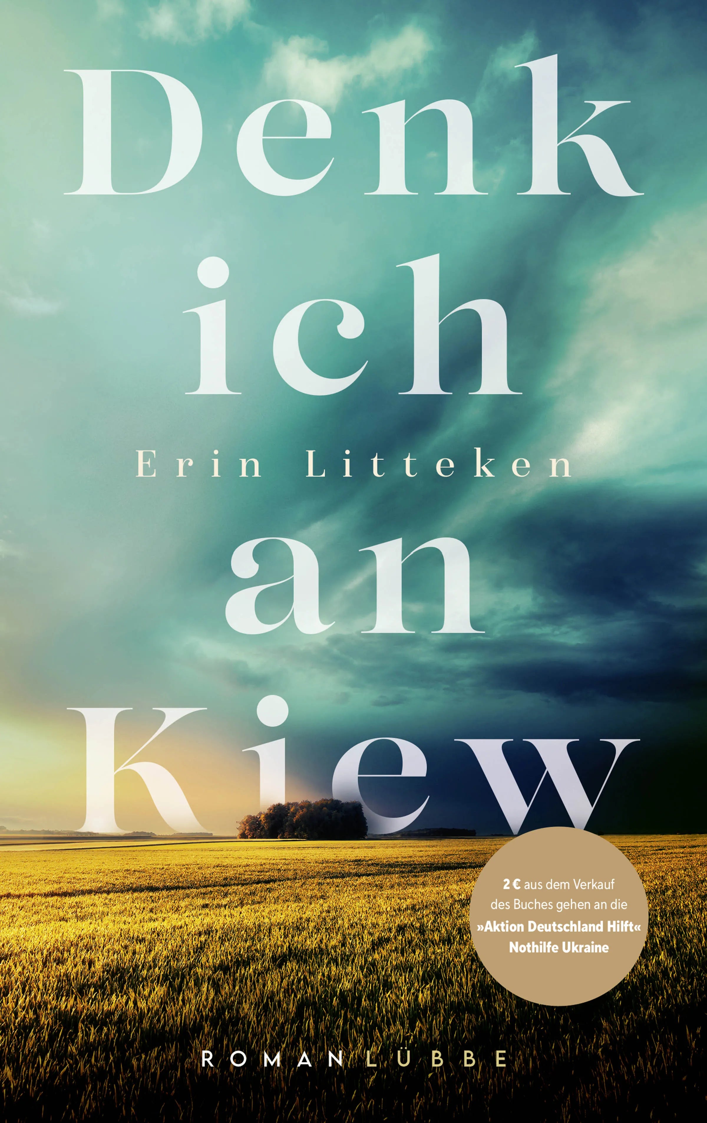 Buchcover von 'Denk ich an Kiew' - Gebundene Ausgabe von Erin Litteken